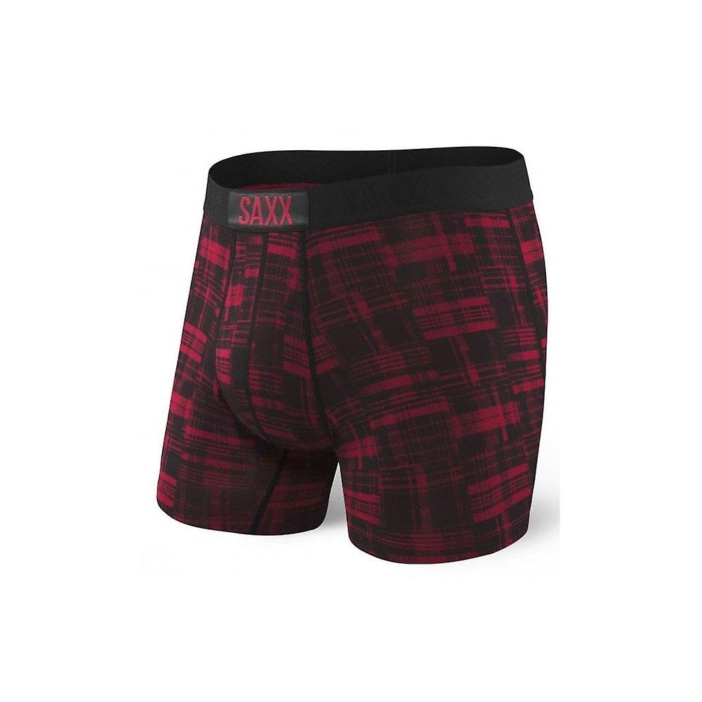 Saxx Men's Vibe Super Soft Boxer Briefs - Patterns