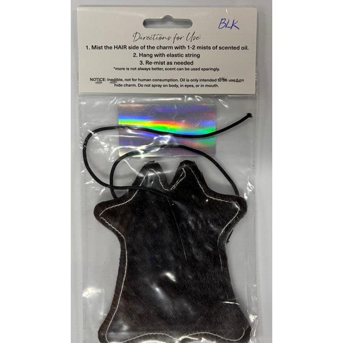 ReSCENTit Cowhide Shape Cowhide Car Charm Air Freshener - Multiple Colors