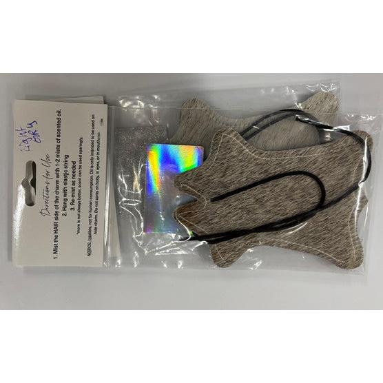 ReSCENTit Cowhide Shape Cowhide Car Charm Air Freshener - Multiple Colors
