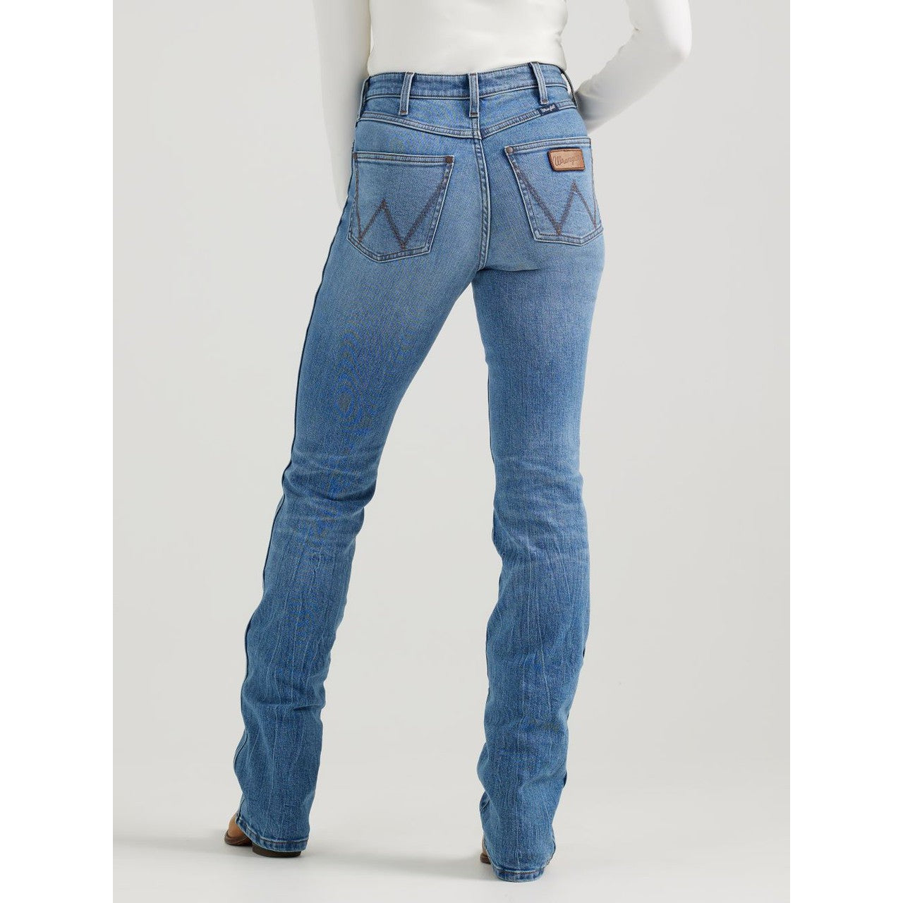 Wrangler Women's Retro High Rise Bailey Boot Cut Jeans - Kelly