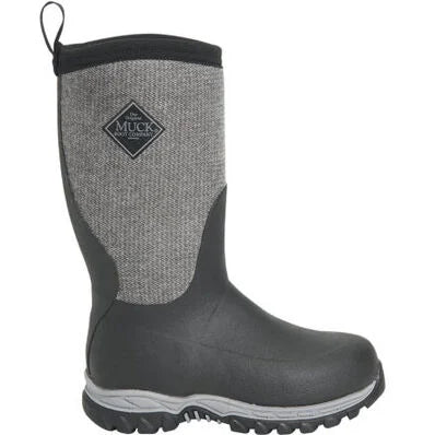 Muck Kids Rugged II Boots - Black /Herringbone