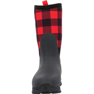 Muck Kid's Rugged 2 Boots - Red/Black Plaid