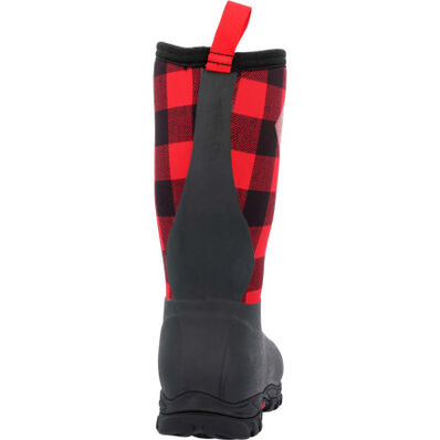 Muck Kid's Rugged 2 Boots - Red/Black Plaid