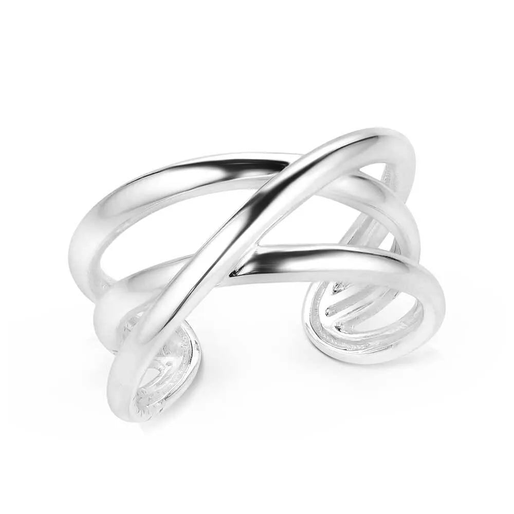 Montana Silversmith Wrapped In Silver Ring