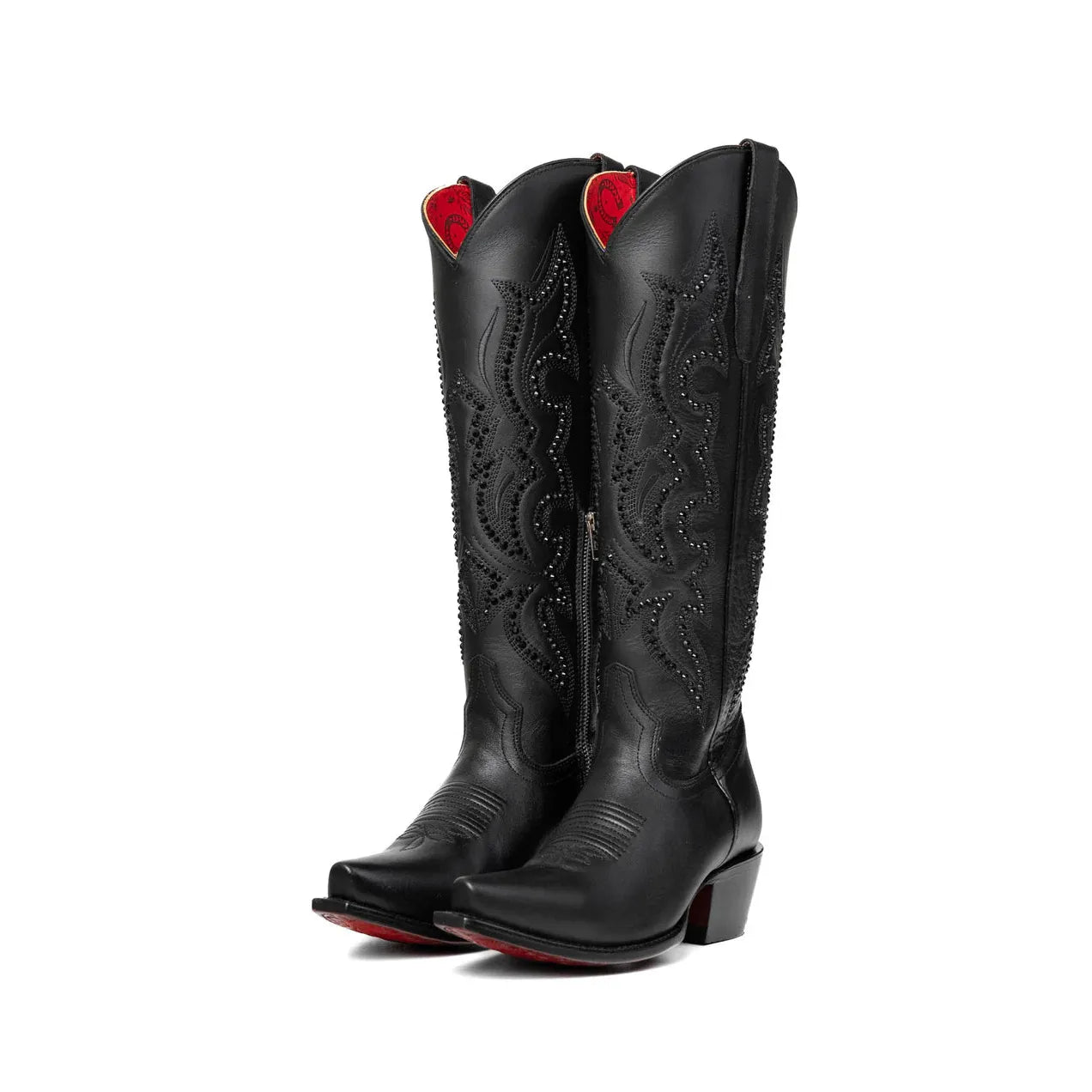 Rock'em Marbella Tall Snip Toe Red Bottom Cowgirl Boot - Multiple Colors - Irvine Tack & Western Wear