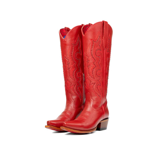 Rock'em Marbella Tall Snip Toe Red Bottom Cowgirl Boot - Multiple Colors - Irvine Tack & Western Wear