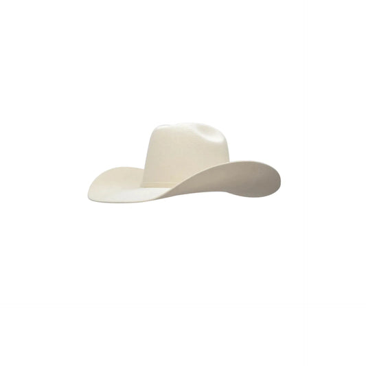 Rock'em 4X Minnick Felt Hat-Bone