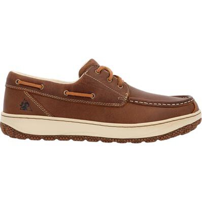 Rocky Men's Dry-Strike Boat Shoes - Crazy Horse