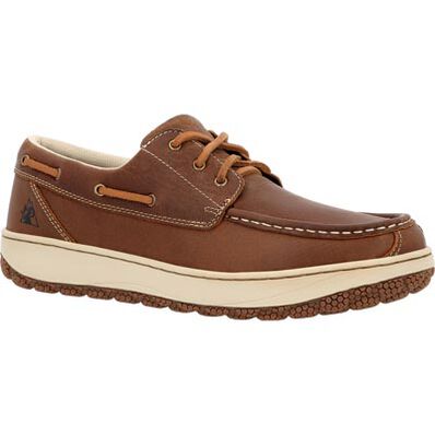 Rocky Men's Dry-Strike Boat Shoes - Crazy Horse