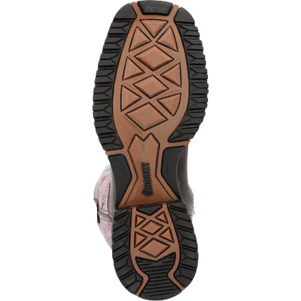 Rocky Women's 11" Waterproof Western Boots - Rosemary