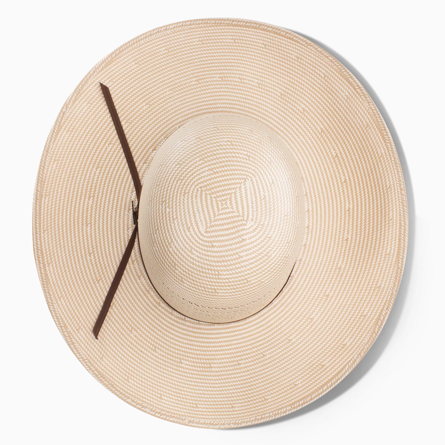 Resistol 20X 4 Corners Straw Western Hat - Natural/Tan