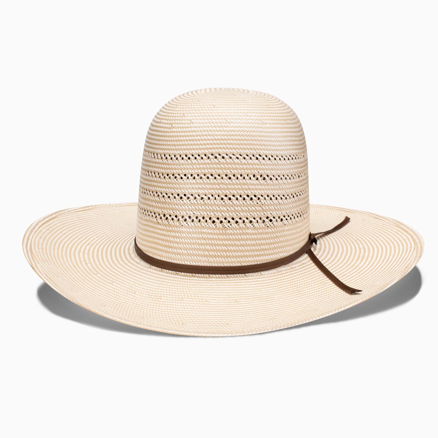 Resistol 20X 4 Corners Straw Western Hat - Natural/Tan