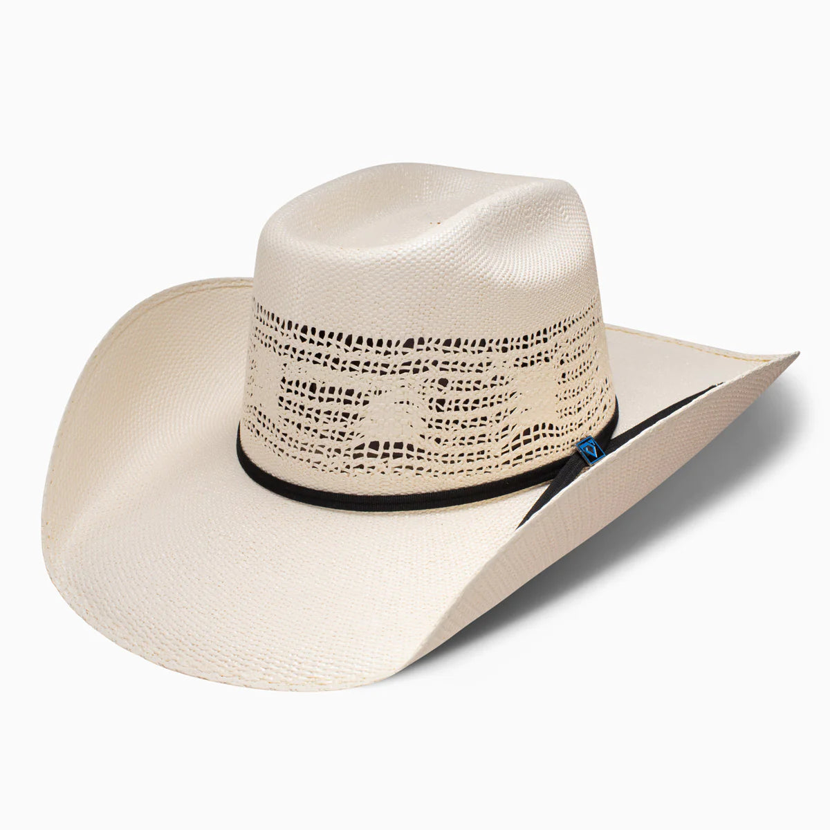 Resistol 20X Cojo Vaquero Bangora Straw Cowboy Hat - Natural