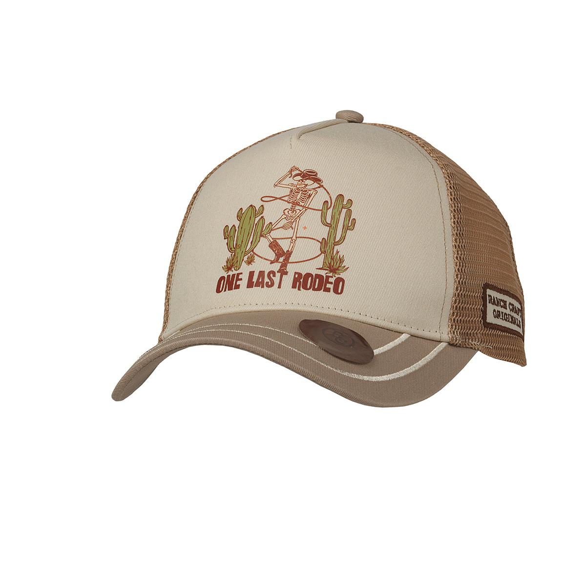 Ranch Craft One Last Rodeo Curved Brim Cap-Tan