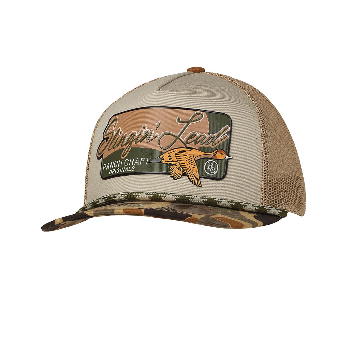 Ranch Craft Slingn' Lead Curved Brim Cap- Brown