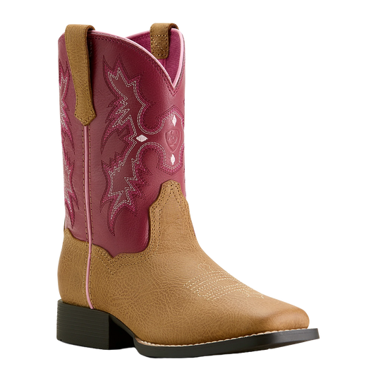 Ariat Youth Tombstone Western Boots - Cottage