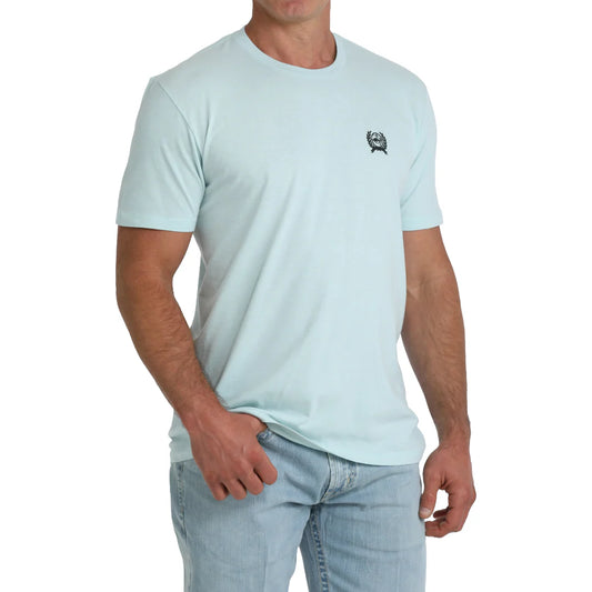 Cinch Men's Short Sleeve Tee Shirt- Green