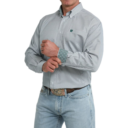 Cinch Men's Long Sleeve Shirt- Multi
