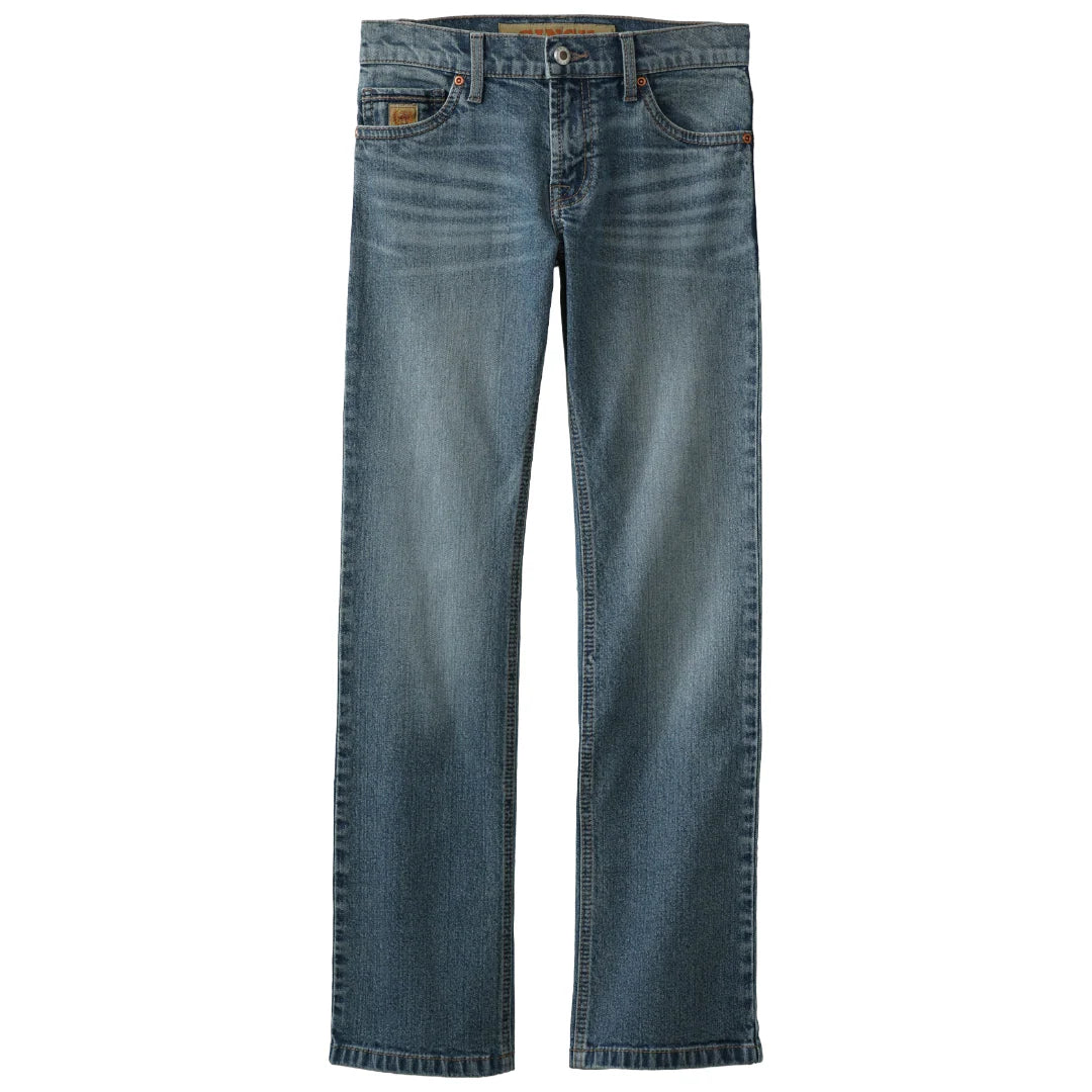 Cinch Boy's Relaxed Jeans- Medium Stone