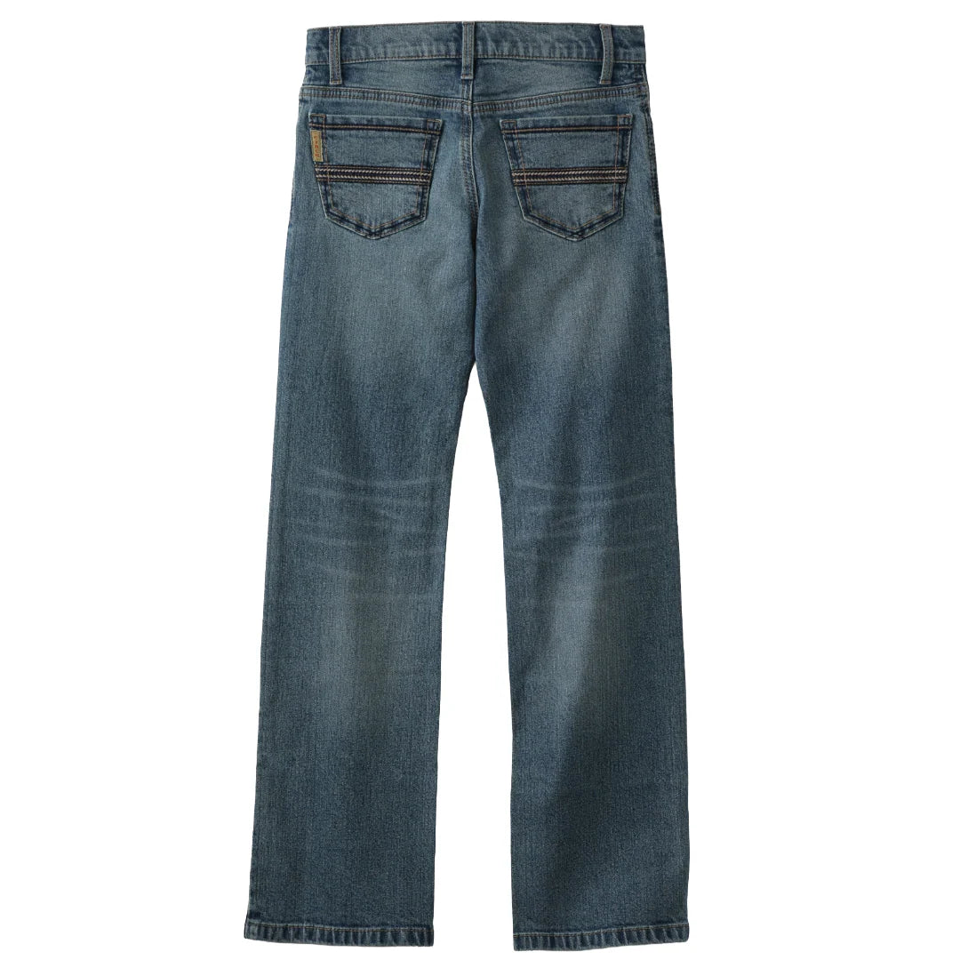 Cinch Boy's Relaxed Jeans- Medium Stone