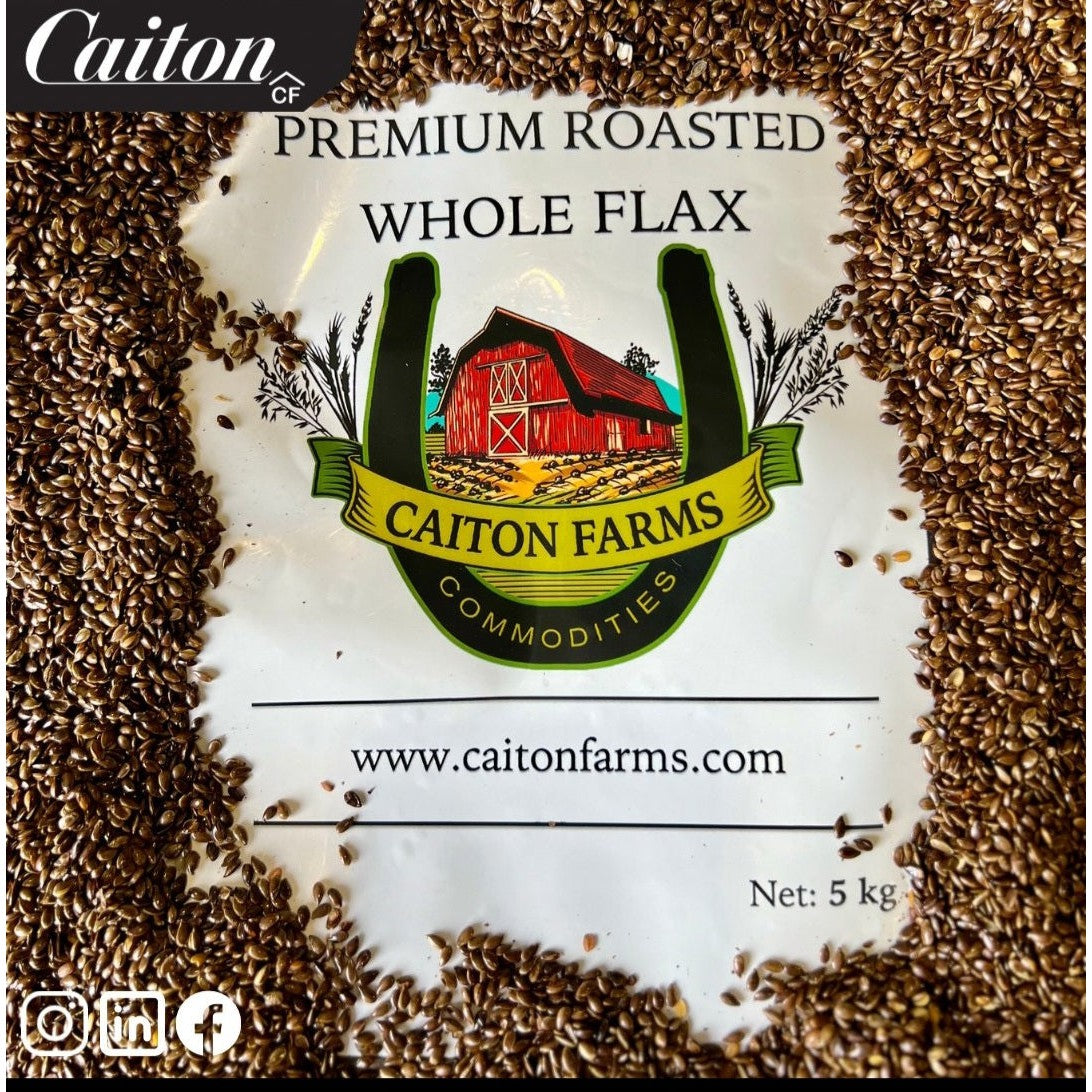 Caiton Premium Roasted Whole Flax 5kg