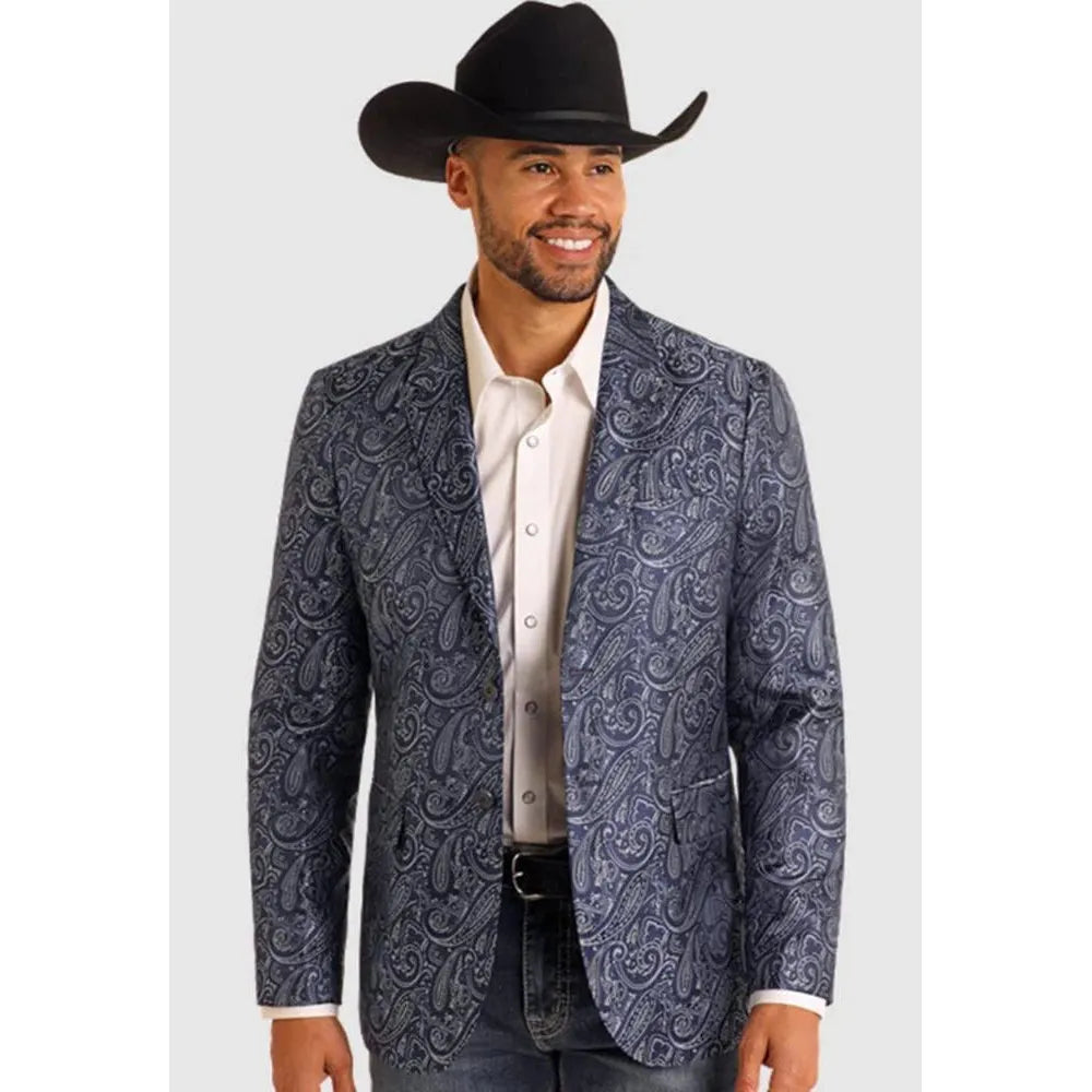 Rock & Roll Men's Blazer - Indigo