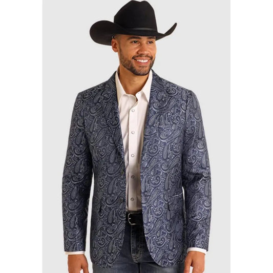 Rock & Roll Men's Blazer - Indigo