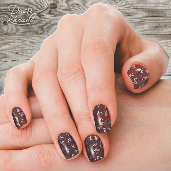 Dusti Rhoads Nail Polish Strips Rusty Brands
