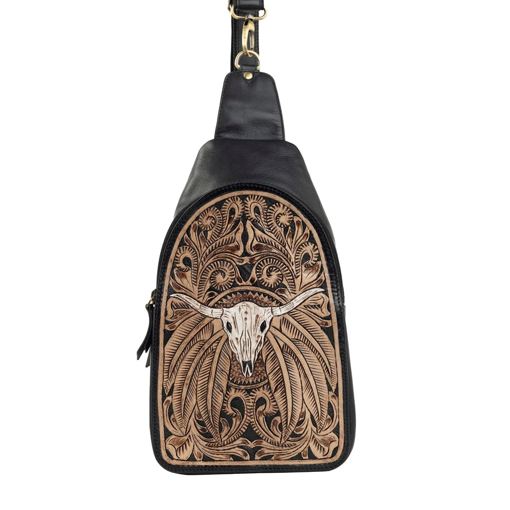 Myra El Dirigir Mesa Sling Bag- Black