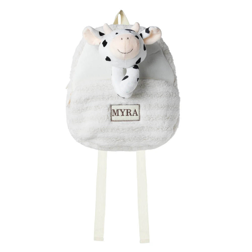 Myra Little Moo Kids Backpack- Cozy Dune