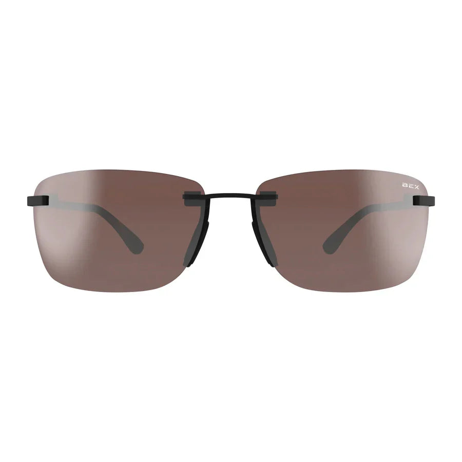 BEX Legolas OTG Polarized Sunglasses- Black/Brown/Silver