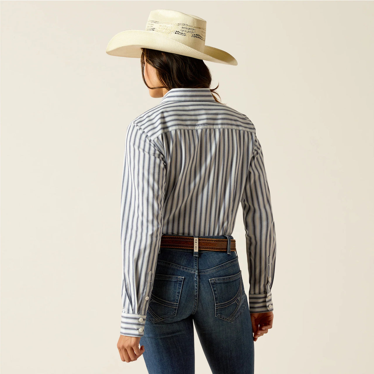 Ariat Women's Kirby Stretch Long Sleeve Shirt - Baja Stripe