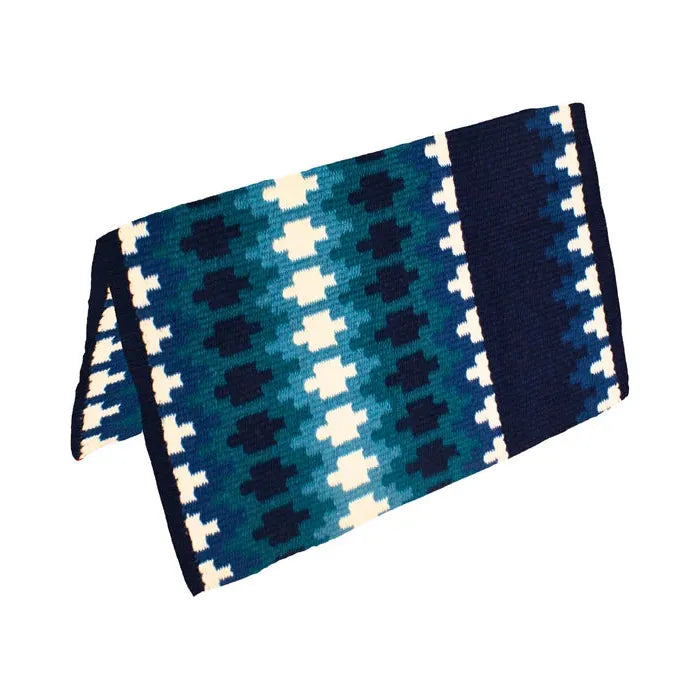 El Paso 4lb Single Wool Saddleblanket - Design N