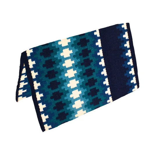 El Paso 4lb Single Wool Saddleblanket - Design N