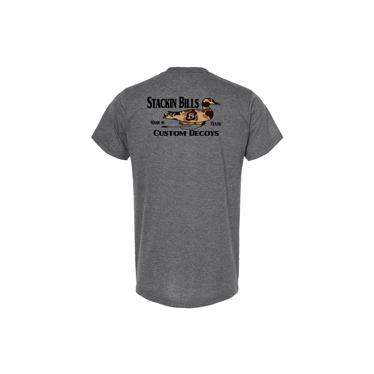Stackin Bills Decoy Tee Shirt - Grey