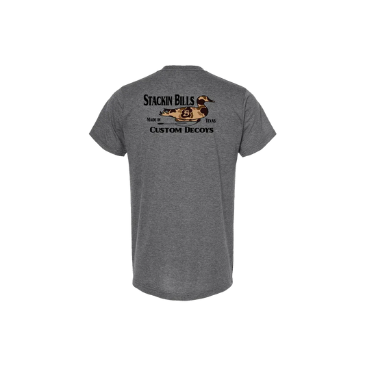 Stackin Bills Decoy Tee Shirt - Grey