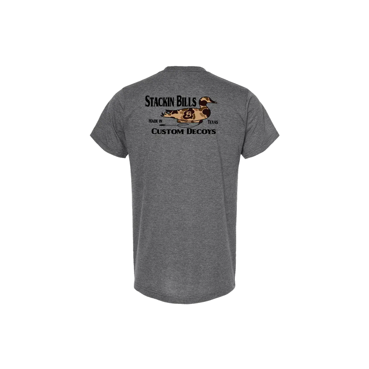 Stackin Bills Decoy Tee Shirt - Grey