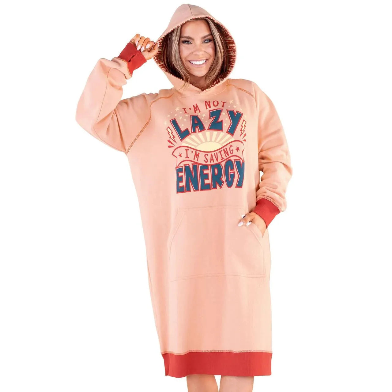 Lazy One Unisex Lazy Energy Sleep Hoodie