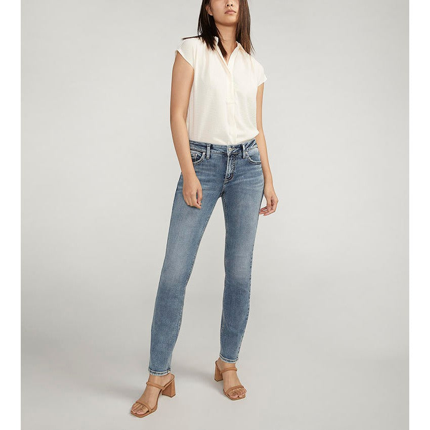 Silver Jeans Elyse Straight Indigo