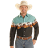 Panhandle Slim Men's Borders Long Sleeve Western Snap Shirt - Camel