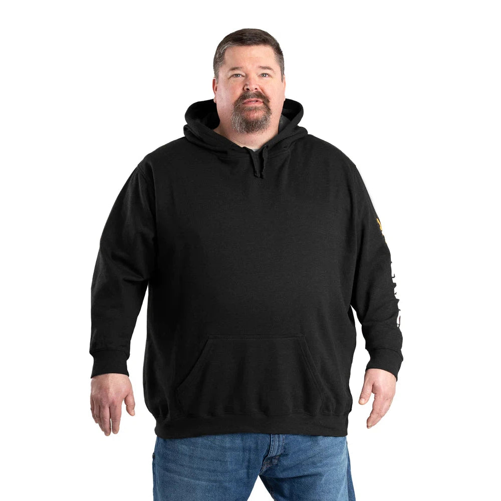 Berne Men's Signature Sleeve Hooded Pullover Hoodie - Multiple Colours