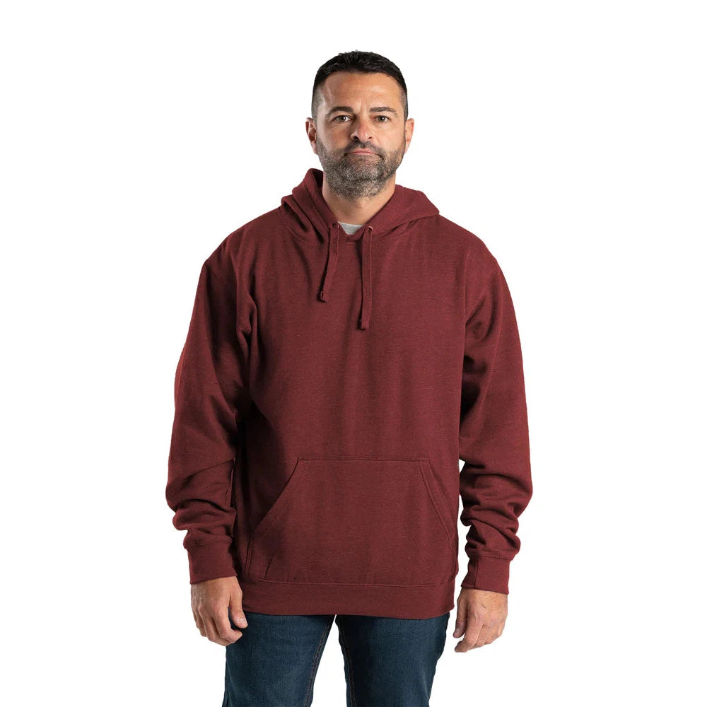 Berne Men's Signature Sleeve Hooded Pullover Hoodie - Brick