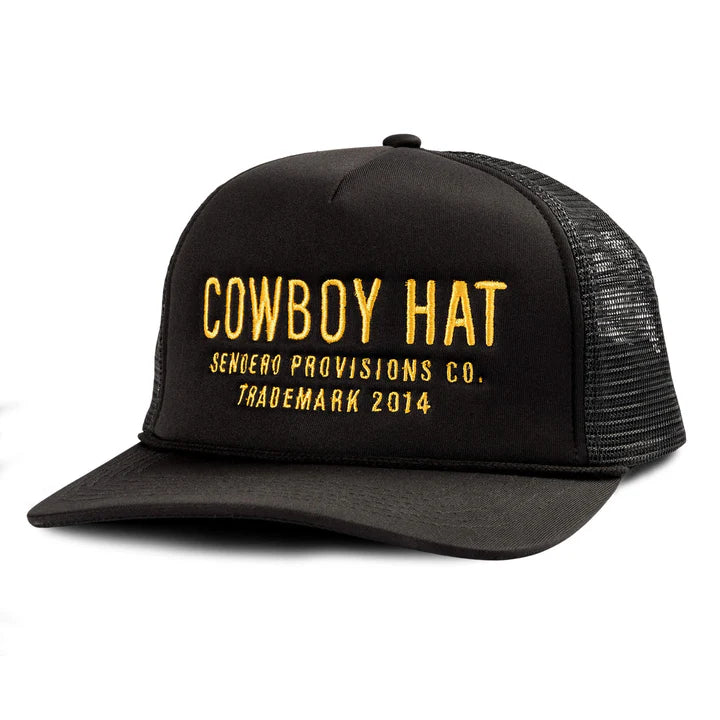 Sendero Cowboy Hat - Black/Gold - Irvine Tack & Western Wear
