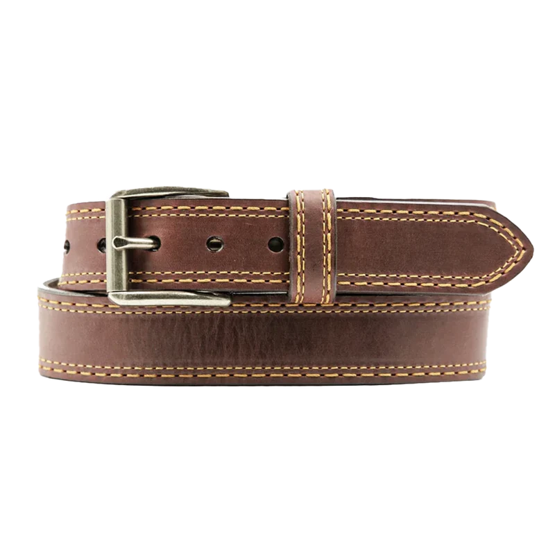 Lejon Men's Springcreek Belt - Merlot - Irvine Tack & Western Wear