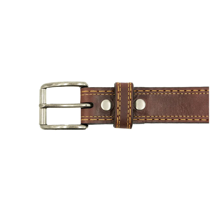 Lejon Men's Springcreek Belt - Merlot - Irvine Tack & Western Wear