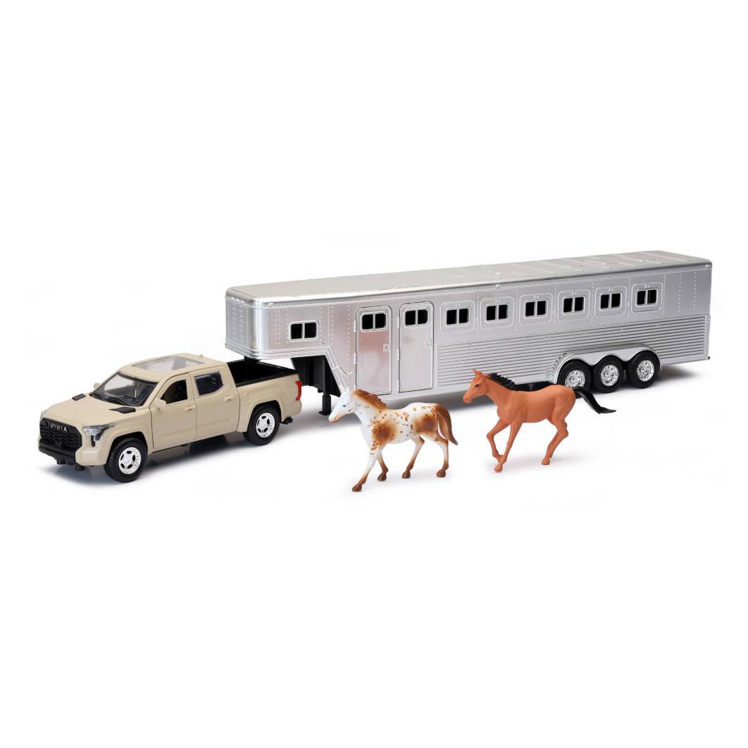 Toyota Tundera Pro with Horse Trailer- 1:32 scale