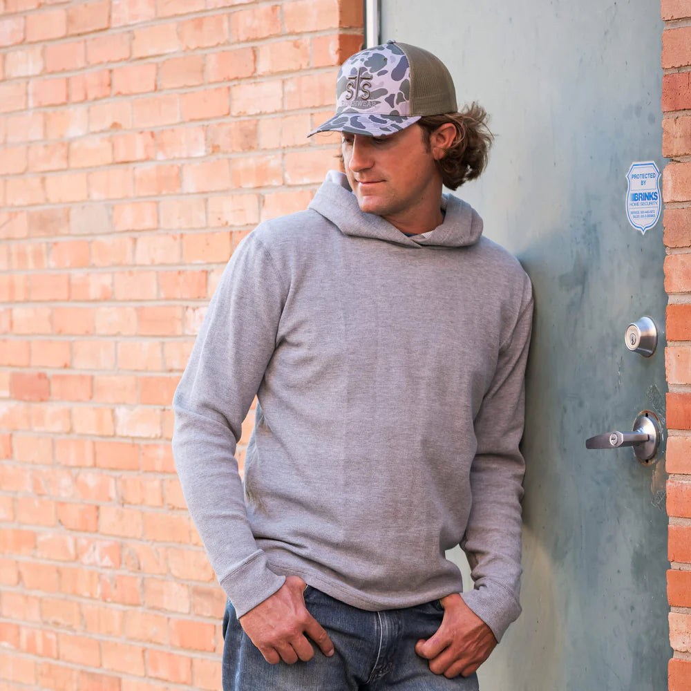 STS Men's Essential Hoodie-Heather Gray