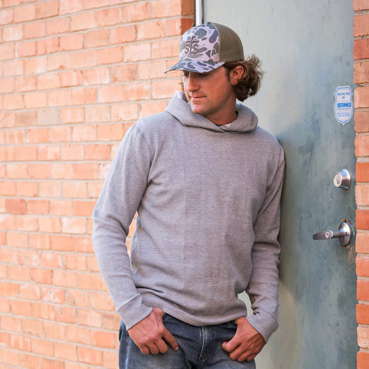 STS Men's Essential Hoodie-Heather Gray