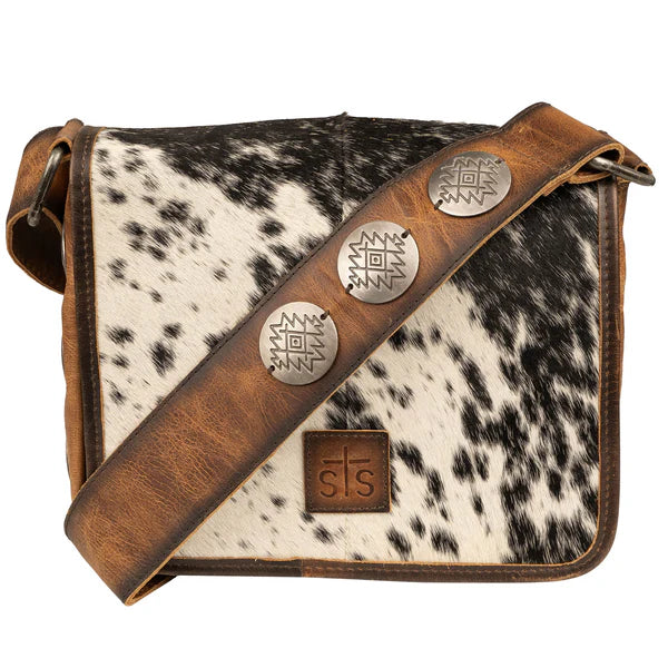 STS Vaquero Concho Cowhide Crossbody Bag - Della