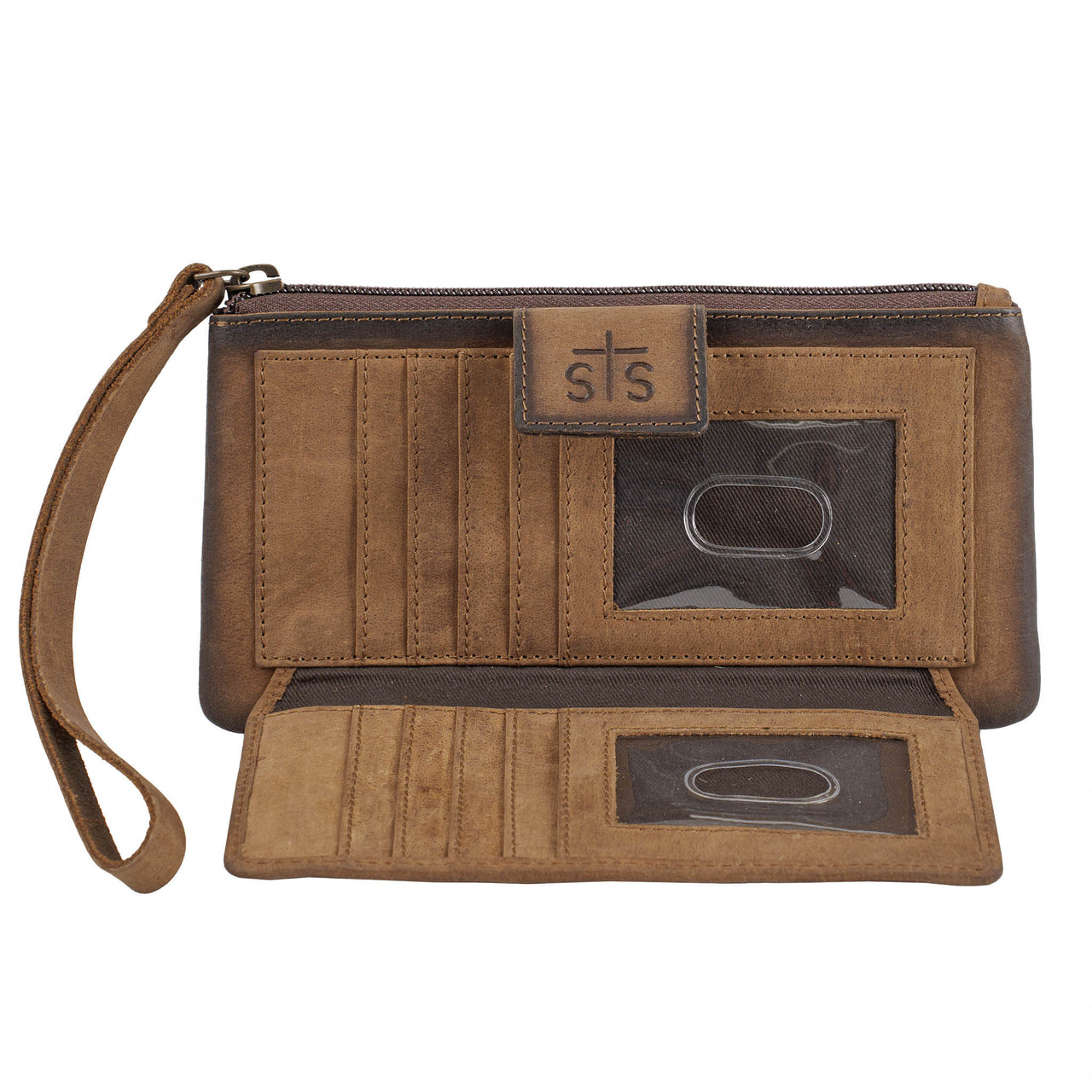 STS Cowhide Wallet -  Haley